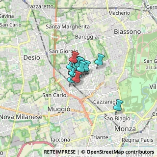 Mappa Via Monte Nero, 20851 Lissone MB, Italia (0.65923)