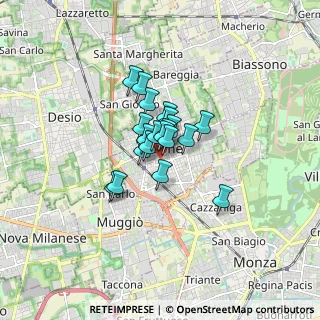 Mappa Via Monte Nero, 20851 Lissone MB, Italia (0.887)