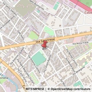 Mappa Via Moscova, 48, 20025 Legnano, Milano (Lombardia)