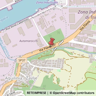 Mappa Via Flavia,  134, 34147 Trieste, Trieste (Friuli-Venezia Giulia)