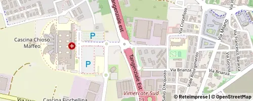 Mappa Vimercate