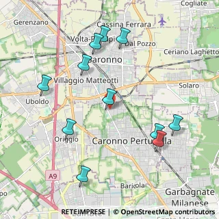Mappa Via Torricelli, 21042 Caronno Pertusella VA, Italia (2.21364)