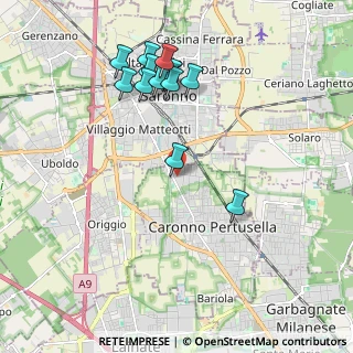Mappa Via Torricelli, 21042 Caronno Pertusella VA, Italia (1.99462)