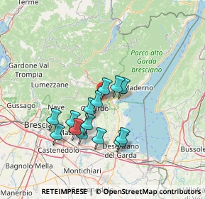 Mappa Via Fibbia, 25089 Villanuova Sul Clisi BS, Italia (11.86857)