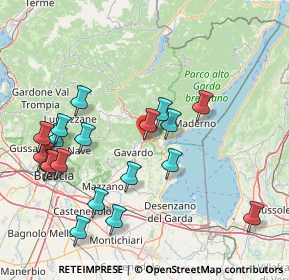 Mappa Via Fibbia, 25089 Villanuova Sul Clisi BS, Italia (17.06842)