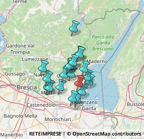 Mappa Via Fibbia, 25089 Villanuova Sul Clisi BS, Italia (9.609)