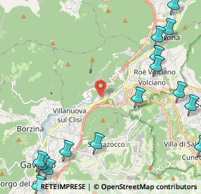Mappa Via Fibbia, 25089 Villanuova Sul Clisi BS, Italia (3.513)