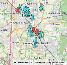 Mappa Via Enrico Fermi, 21042 Ceriano Laghetto MB, Italia (1.79867)
