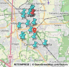 Mappa Via Enrico Fermi, 21042 Ceriano Laghetto MB, Italia (1.722)
