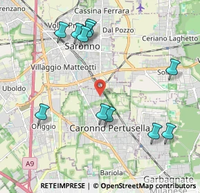 Mappa Via Enrico Fermi, 21042 Ceriano Laghetto MB, Italia (2.26091)