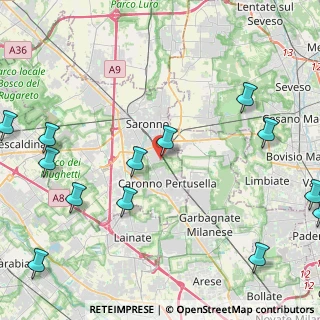 Mappa Via Serni, 21042 Caronno Pertusella VA, Italia (6.20571)