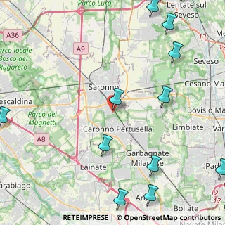 Mappa Via Enrico Fermi, 21042 Ceriano Laghetto MB, Italia (6.425)