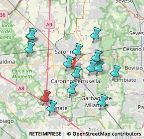 Mappa Via Enrico Fermi, 21042 Ceriano Laghetto MB, Italia (3.47563)