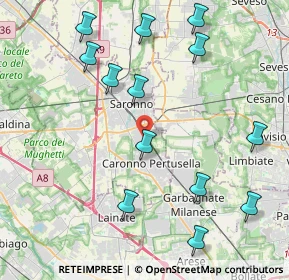 Mappa Via Enrico Fermi, 21042 Ceriano Laghetto MB, Italia (4.74615)