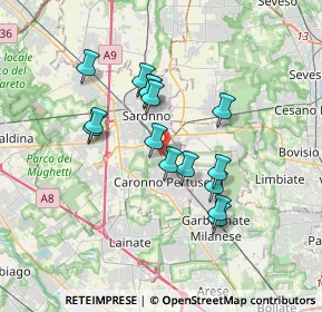 Mappa Via Enrico Fermi, 21042 Ceriano Laghetto MB, Italia (2.91)