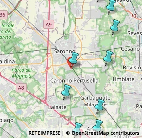 Mappa 21042 Ceriano Laghetto MB, Italia (6.425)