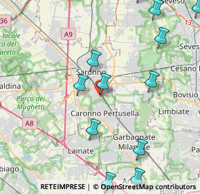 Mappa 21042 Ceriano Laghetto MB, Italia (6.026)