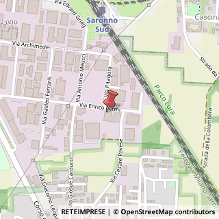 Mappa Via Enrico Fermi, 606, 21042 Caronno Pertusella, Varese (Lombardia)