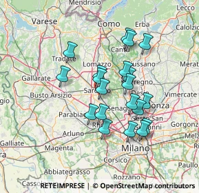 Mappa 21042 Ceriano Laghetto MB, Italia (11.716)