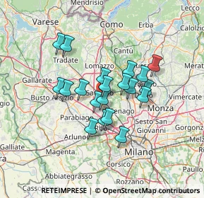 Mappa 21042 Ceriano Laghetto MB, Italia (10.2115)
