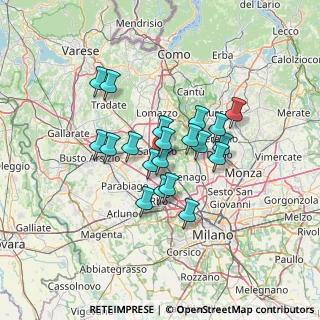 Mappa Via Enrico Fermi, 21042 Ceriano Laghetto MB, Italia (10.2115)