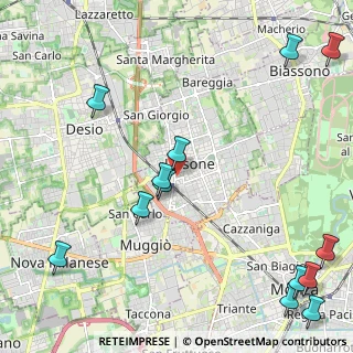 Mappa Via Roma, 20851 Lissone MB, Italia (3.03154)
