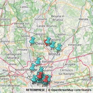 Mappa Via Roma, 20851 Lissone MB, Italia (11.216)