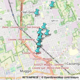 Mappa Via Roma, 20851 Lissone MB, Italia (0.57182)