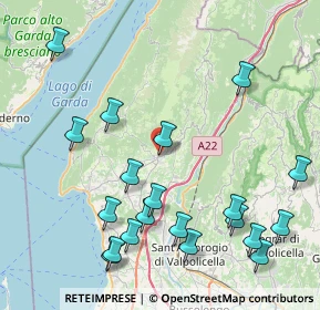 Mappa Via IV Novembre, 37013 Caprino Veronese VR, Italia (9.822)