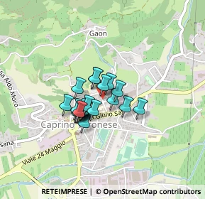 Mappa Via IV Novembre, 37013 Caprino Veronese VR, Italia (0.248)