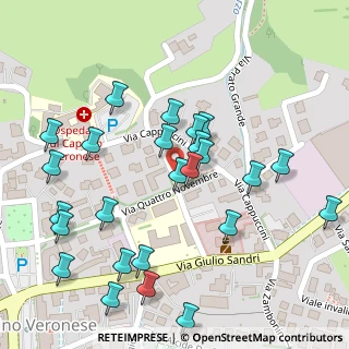 Mappa Via IV Novembre, 37013 Caprino Veronese VR, Italia (0.124)