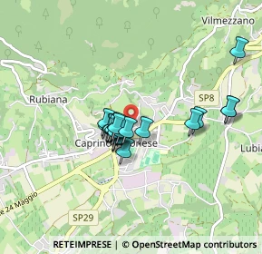 Mappa Via IV Novembre, 37013 Caprino Veronese VR, Italia (0.624)