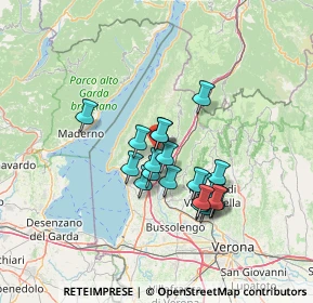 Mappa Via IV Novembre, 37013 Caprino Veronese VR, Italia (10.812)