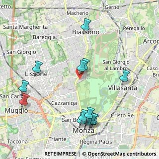 Mappa Via Cesare Battisti, 20854 Vedano al Lambro MB, Italia (2.32929)