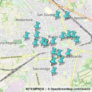 Mappa Via C.Espinasse, 21052 Busto Arsizio VA, Italia (0.884)