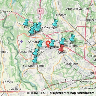 Mappa Via C.Espinasse, 21052 Busto Arsizio VA, Italia (6.46286)