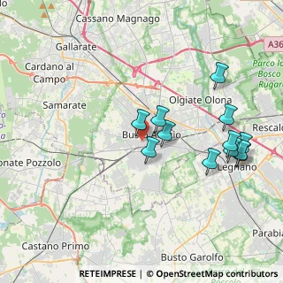 Mappa Via C.Espinasse, 21052 Busto Arsizio VA, Italia (3.95083)