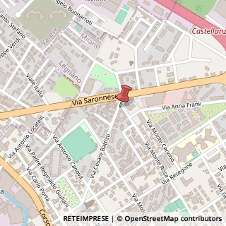 Mappa Via Cesare Battisti, 56, 20025 Legnano, Milano (Lombardia)