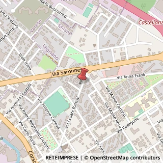 Mappa Via Cesare Battisti, 38, 20025 Legnano, Milano (Lombardia)