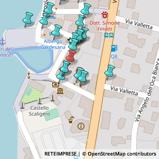 Mappa Via Fratelli Lavanda, 37010 Torri del Benaco VR, Italia (0.064)