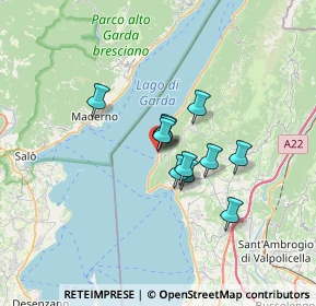 Mappa Via Fratelli Lavanda, 37010 Torri del Benaco VR, Italia (4.33273)