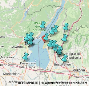 Mappa Via Fratelli Lavanda, 37010 Torri del Benaco VR, Italia (11.215)