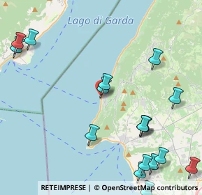 Mappa Viale Fratelli Lavanda, 37010 Torri del Benaco VR, Italia (6.071)