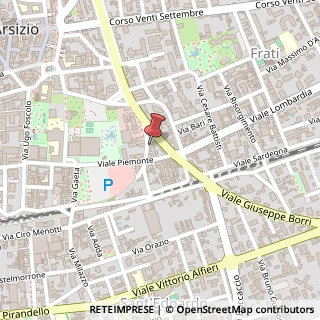 Mappa Via A. Molino, 2, 21052 Busto Arsizio, Varese (Lombardia)