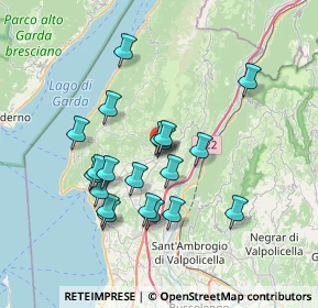 Mappa Via Cappuccini, 37013 Caprino Veronese VR, Italia (6.398)