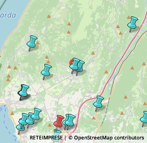 Mappa Via Cappuccini, 37013 Caprino Veronese VR, Italia (6.277)