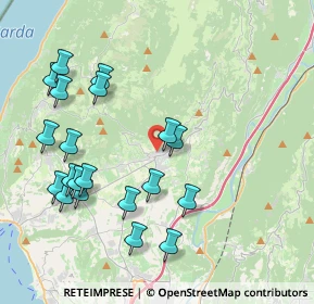 Mappa Via Cappuccini, 37013 Caprino Veronese VR, Italia (4.386)