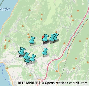 Mappa Via Cappuccini, 37013 Caprino Veronese VR, Italia (2.668)