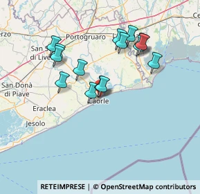 Mappa Via Milano, 30021 Caorle VE, Italia (13.086)