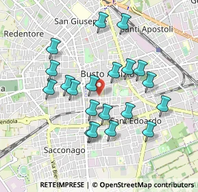 Mappa Piazza Plebiscito, 21052 Busto Arsizio VA, Italia (0.8505)